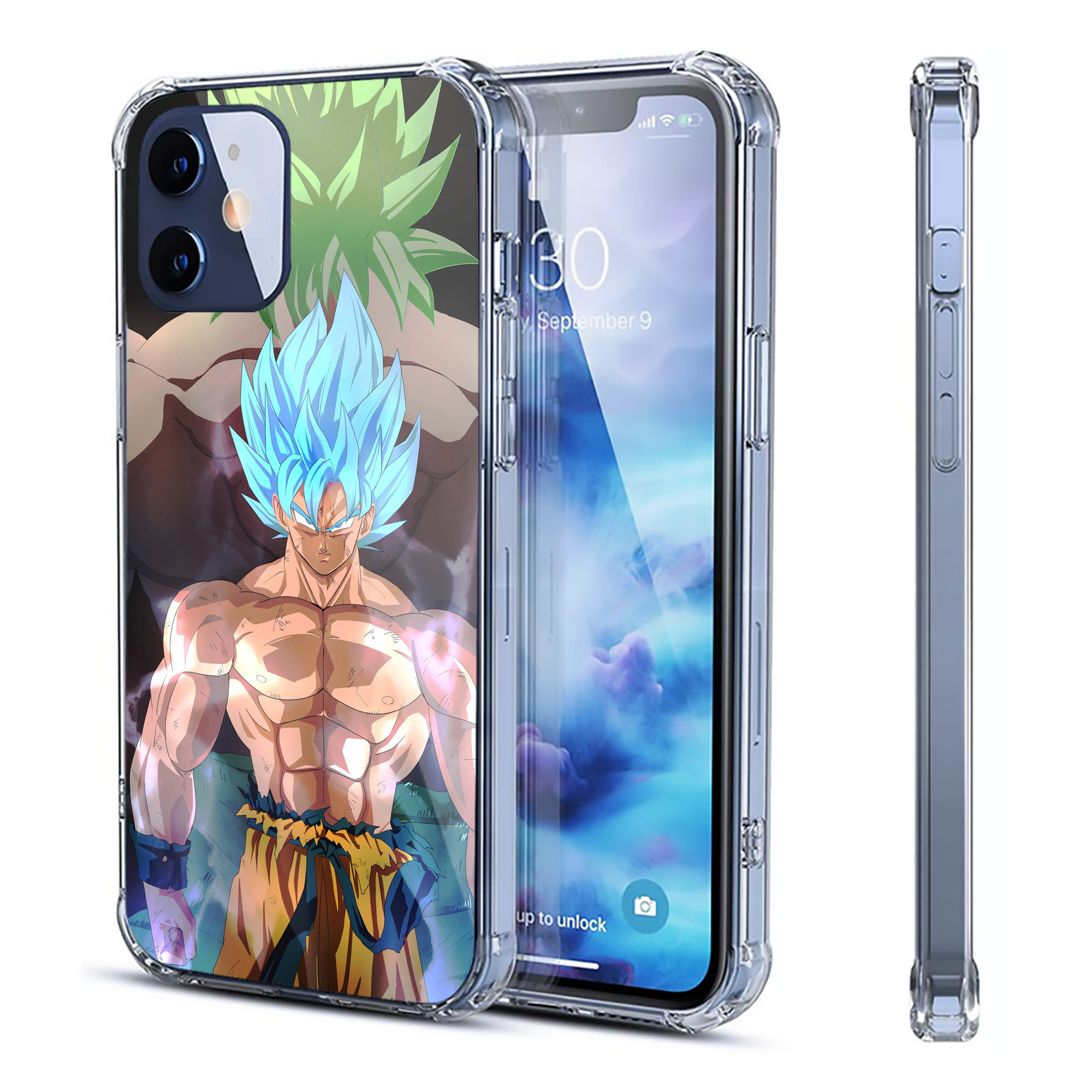 （画像用） ドラゴンボール DRAGON BALL 【iPhone 12シリーズ対応】透明スマホケース（クリアソフトケース）